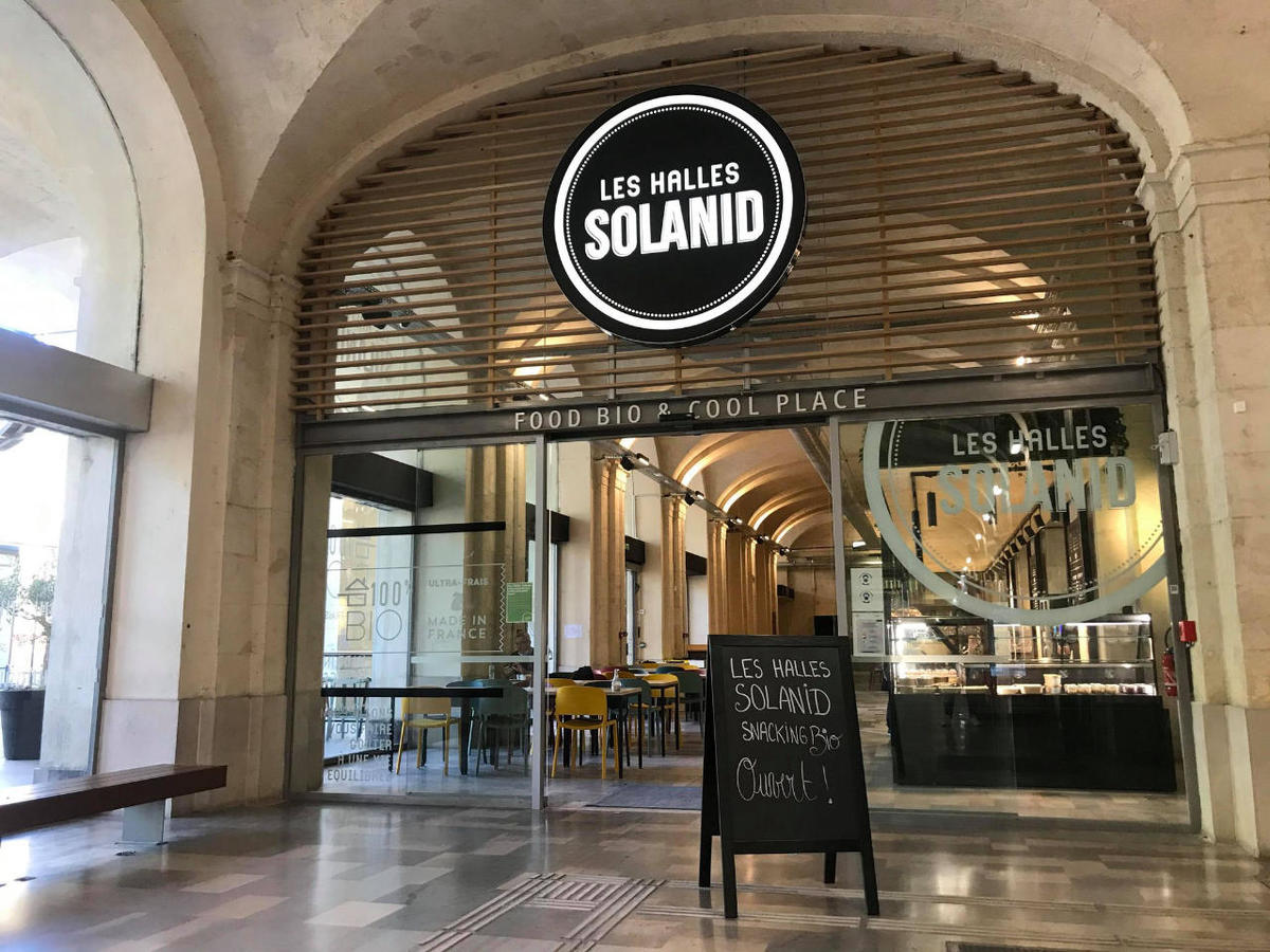 Les Halles solanid arrivent à Nîmes